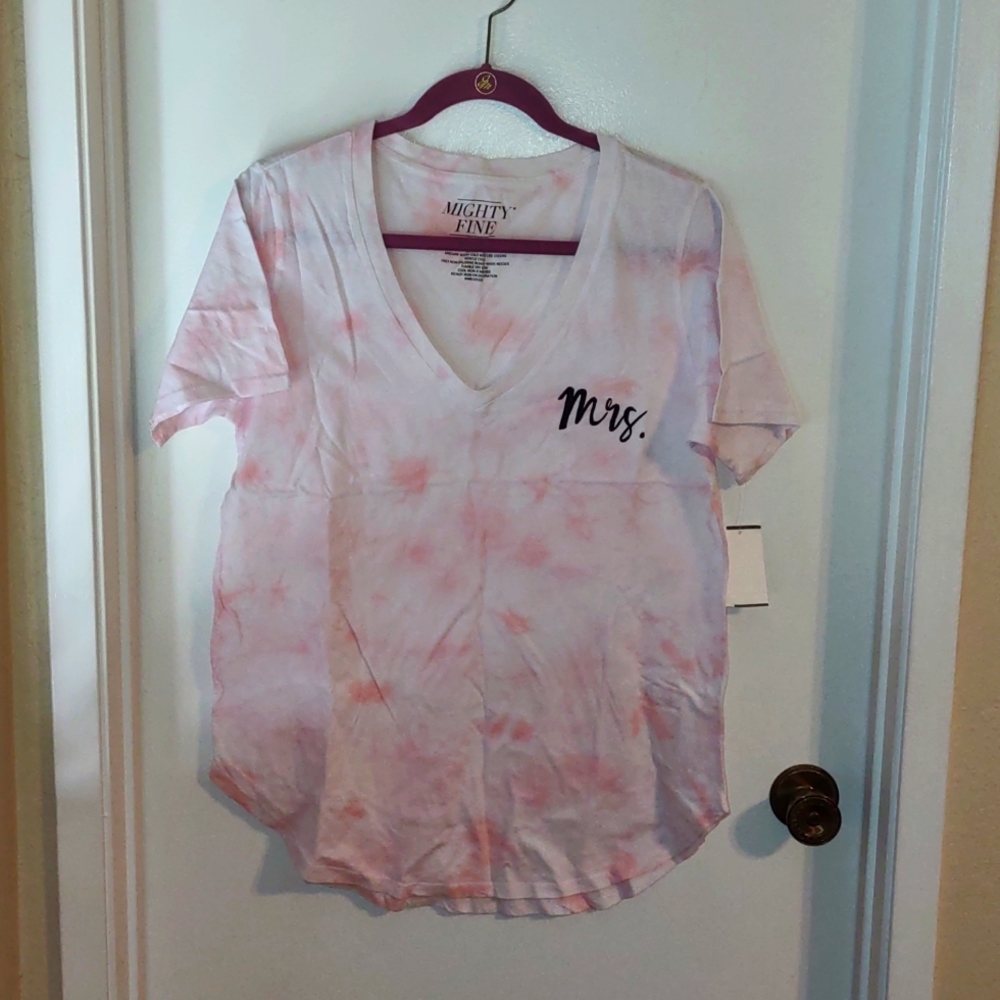 NWT Mighty Fine XL Mrs t shirt